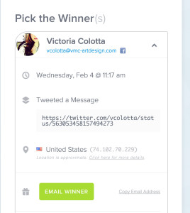 The winner of the $20 Amazon gift card. If you still want to enter a rafflecopter, scroll down!